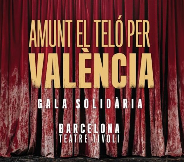 AMUNT EL TELÒ PER VALÈNCIA, GALA BENÈFICA PER ALS AFECTATS PER LA DANA